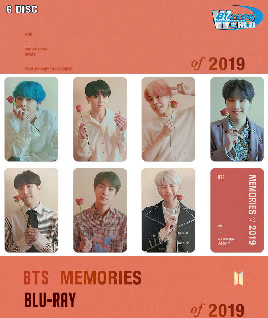 M2075.BTS MEMORIES OF 2019  (6 DISC 25G)